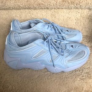 Size 8 Adidas Carolina Blue Sneakers